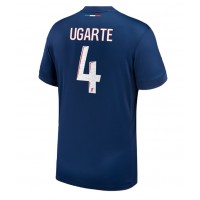 Dres Paris Saint-Germain Manuel Ugarte #4 Domáci 2024-25 Krátky Rukáv